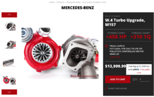 Weistec Turbo Upgrade for M157 Delivers 1000hp