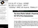 CLS & AMG GT AXED!  No AMG V8’s in 2022? 1000hp AMG V8 Hybrid Debuts in Aston Martin.