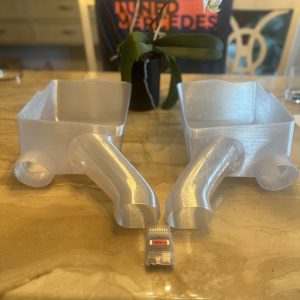 M157 air intakes in clear PC