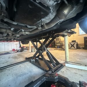 underside of c205 mercedes