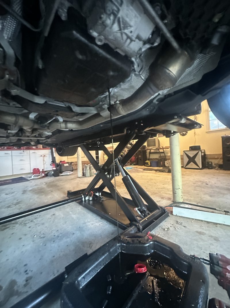 underside of c205 mercedes
